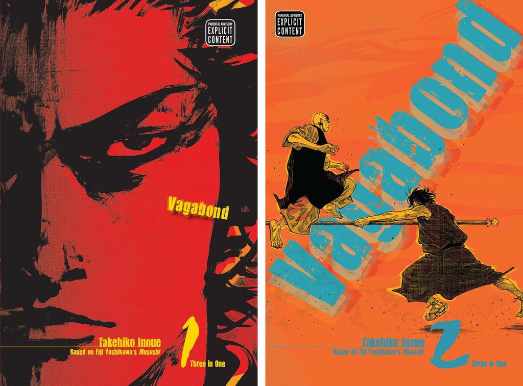 Vagabond (Volumes 1–12) VIZBIG Manga Set | Takehiko Inoue