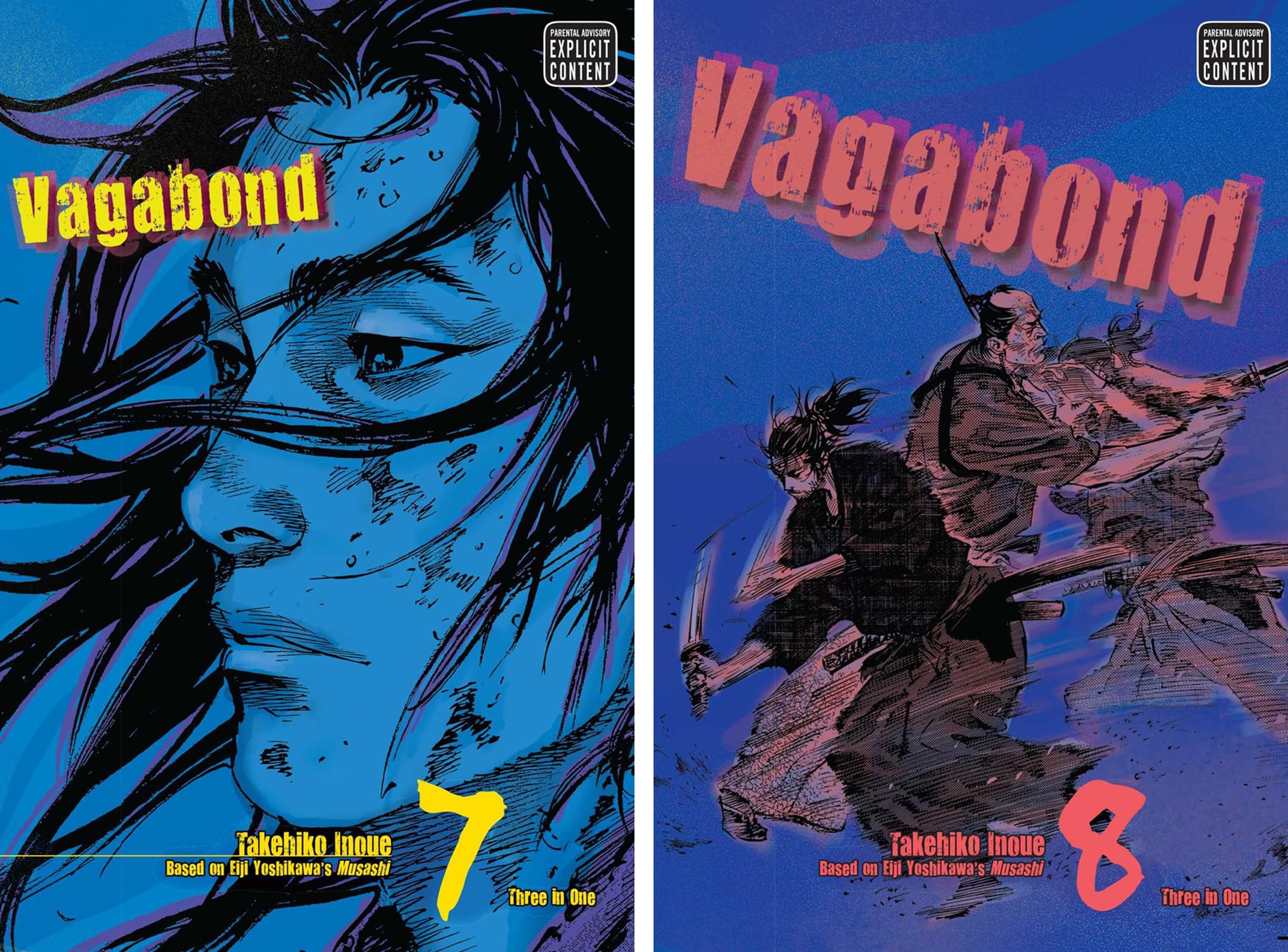 Vagabond (Volumes 1–12) VIZBIG Manga Set | Takehiko Inoue