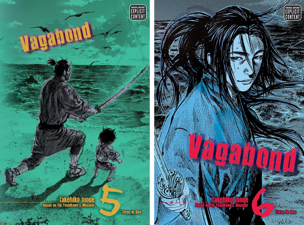 Vagabond (Volumes 1–12) VIZBIG Manga Set | Takehiko Inoue