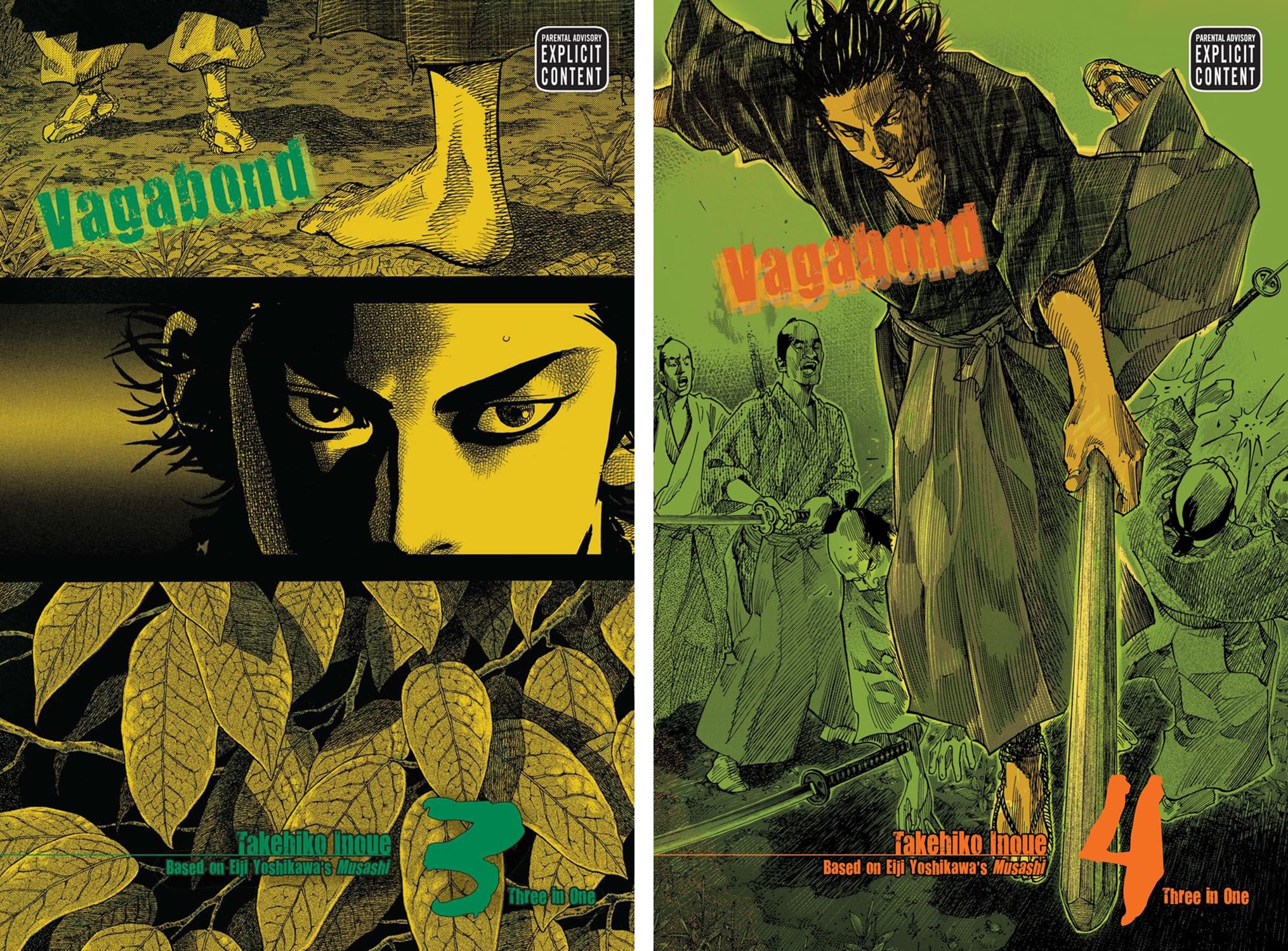 Vagabond (Volumes 1–12) VIZBIG Manga Set | Takehiko Inoue