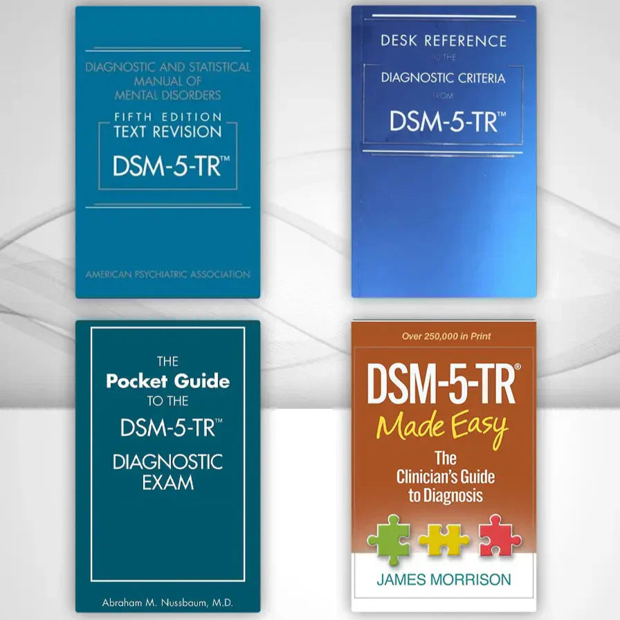 Complete DSM-5-TR Clinical and Study Set – Diagnostic Manual, Study Tools & Reference Aids