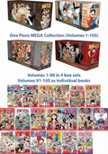 One Piece Volumes 1 - 105 Complete Manga Box Set | Full Series Collection by Eiichiro Oda