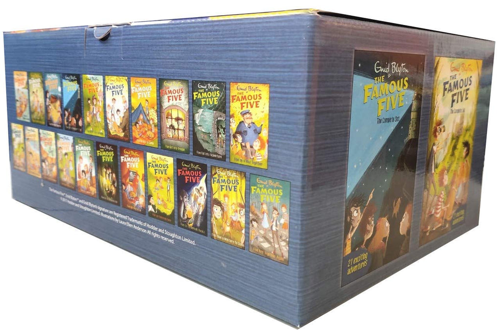 Famous Five Complete 21 Books Collection by Enid Blyton,  Paperback ISBN: 9781444916416 - Edu Lover