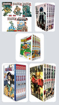 Shonen & Seinen Essentials Bundle — Vol. 1-5 of 5 Legendary Series 💥 With Bonus Manga Wall Framed Poster! Dragon Ball 1-5 || One Punch man 1-5 || Bleach 1-5 || Tokyo Ghoul 1-5 || Berserk 1-5 ||