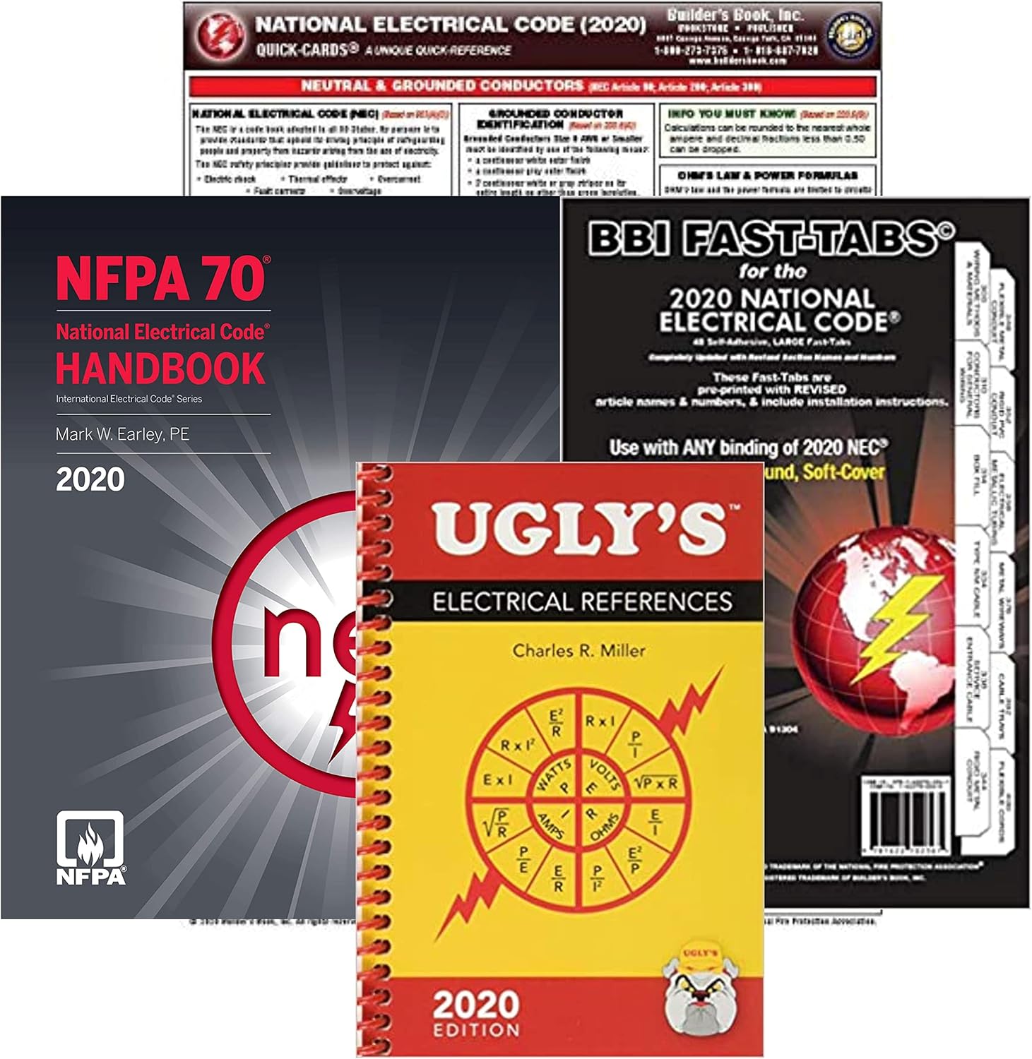 NEC 2020 Handbook with Fast TAB, Quick Card, UGLY's Electrical References 2020 - Edu Lover