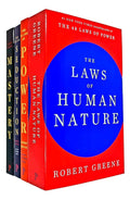 Robert Greene Collection 4 Books Set (The Art of Seduction, Mastery, The Concise 48 Laws of Power, The Laws of Human Nature) Paperback - Edu Lover