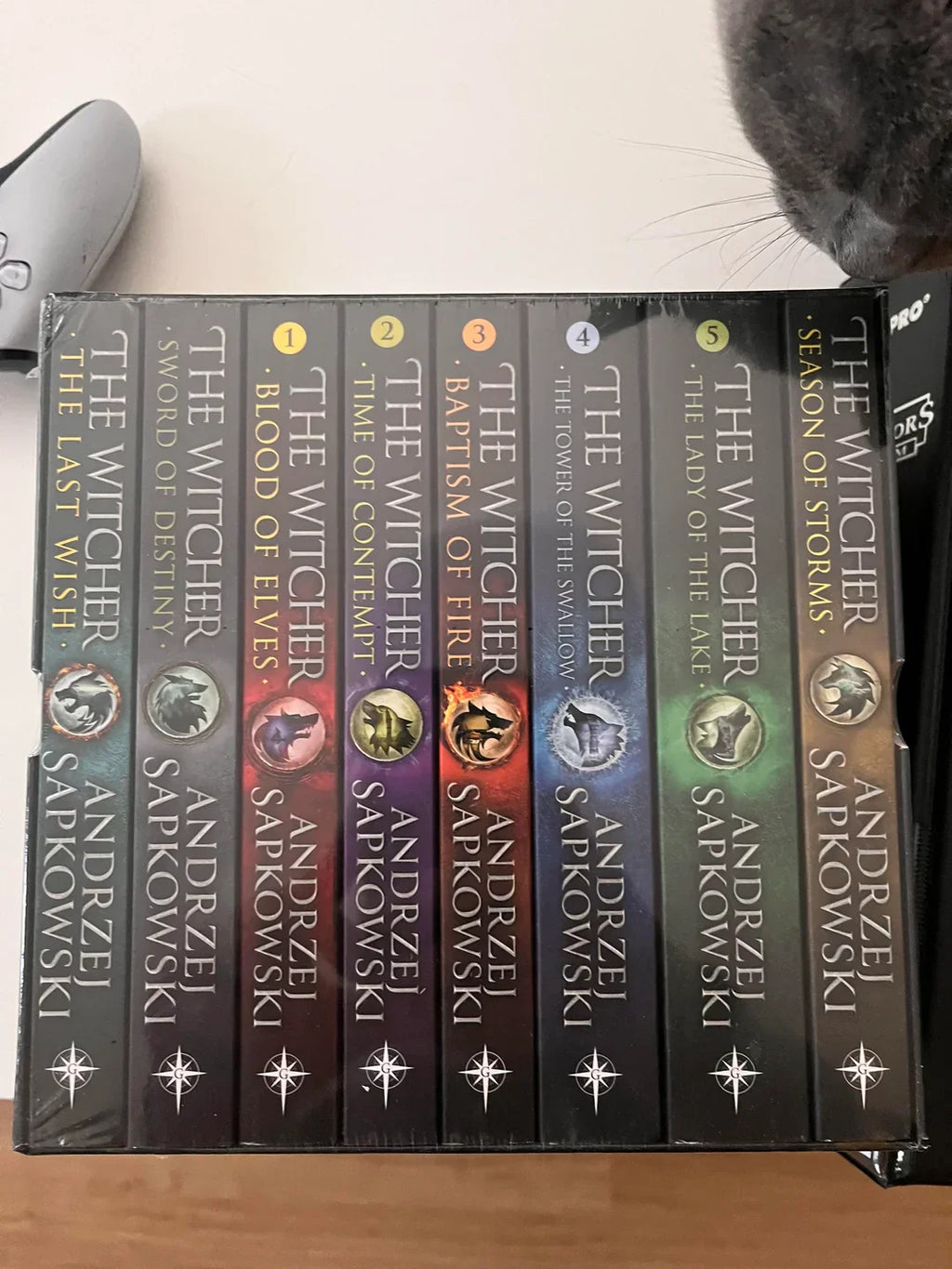 The Witcher Saga: Complete 8-Book Box Set by Andrzej Sapkowski | Epic Fantasy Series (Paperback)