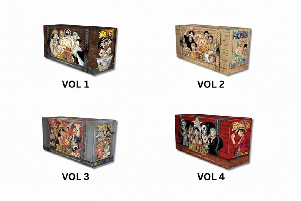 One Piece Volumes 1 - 105 Complete Manga Box Set | Full Series Collection by Eiichiro Oda