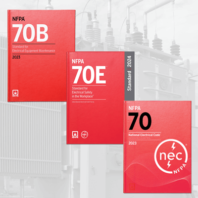 NFPA 70B, 70E, & NEC Combo with Index Tabs 2023 - Edu Lover