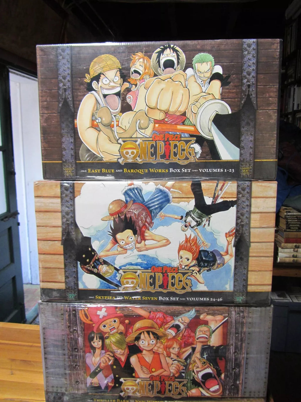 One Piece Manga Box Set Collection: Volumes 1–70 (Box Sets 1, 2 & 3) 🎁 Freebie: A free Manga Wall Poster
